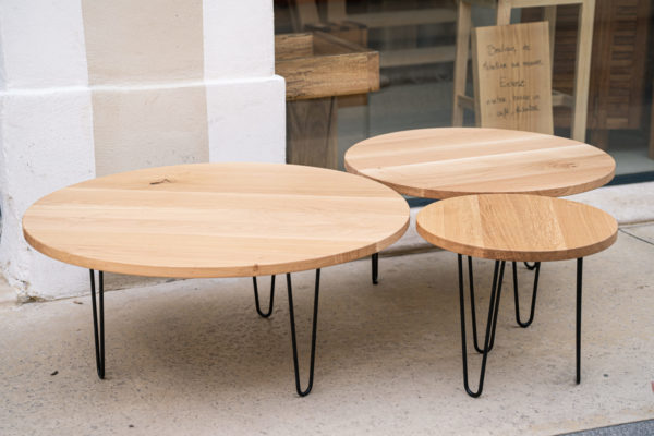 JT05 Table basse ou table d'appoint en chêne