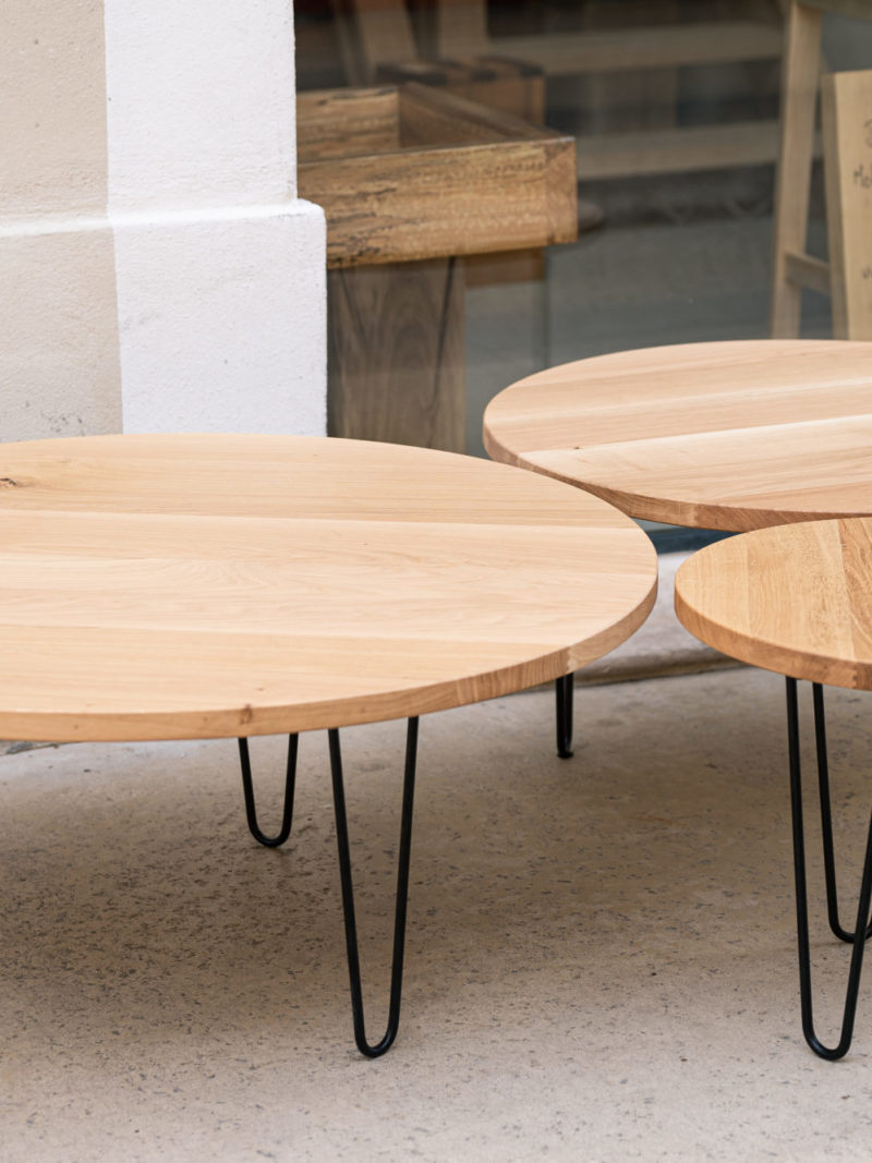 JT05 Table basse ou table d'appoint en chêne